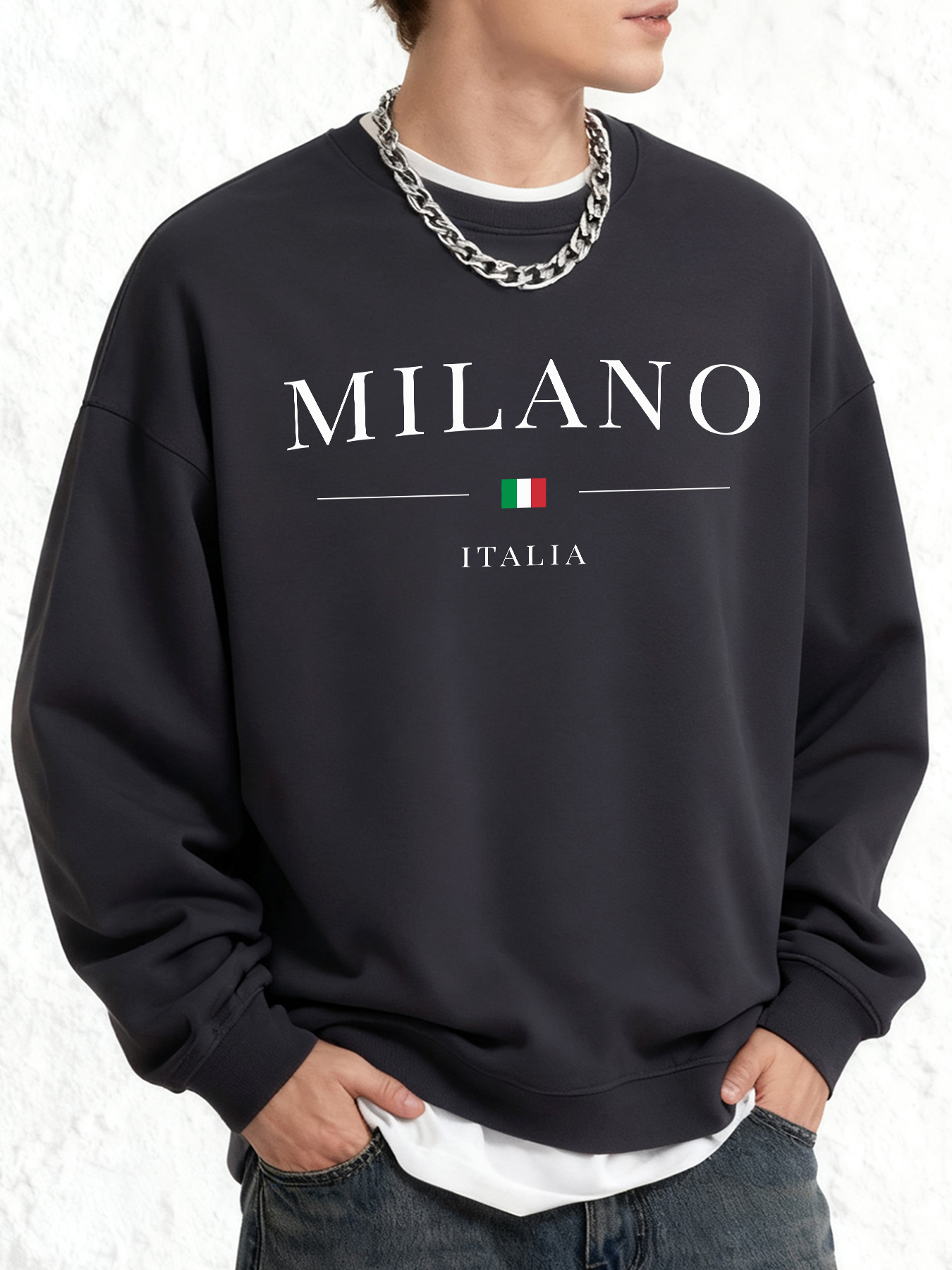 Italia Milano City Printed Man - Street Fashion Milano 评论和价格